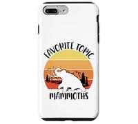 Divertente Mammut Stone Age Ice Age Design Preistorico Custodia per iPhone 7 Plus/8 Plus
