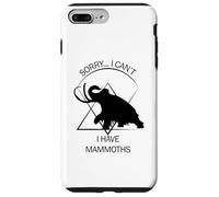 Divertente Mammut Stone Age Ice Age Design Preistorico Custodia per iPhone 7 Plus/8 Plus