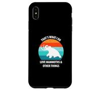 Divertente Mammut Stone Age Ice Age Design Preistorico Custodia per iPhone XS Max