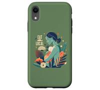 Divertente Mangia Locale Per La Promozione Dell'allattamento Al Seno Mamme Che Allatta Custodia per iPhone XR