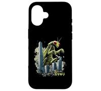 Divertente Mantide Pregare Insetto Kaiju Mostro Giapponese Custodia per iPhone 16