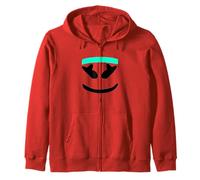 Divertente Marshmallow Angry Face con Fascia sudante Felpa con Cappuccio