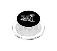 Divertente Martini Cocktail Amante C'è Sempre Tempo Per Un Tini PopSockets PopGrip per MagSafe