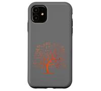 divertente Matematica Tree.Dove la geometria incontra la natura Custodia per iPhone 11