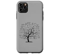 divertente Matematica Tree.Dove la geometria incontra la natura Custodia per iPhone 11 Pro Max