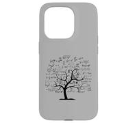 divertente Matematica Tree.Dove la geometria incontra la natura Custodia per iPhone 15 Pro