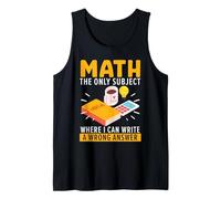 Divertente Matematico Insegnante Matematico Soggetto Matematica Scherzo Canotta