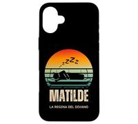 Divertente Matilde Nome - Significato Matilde Nome Custodia per iPhone 16 Plus