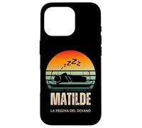 Divertente Matilde Nome - Significato Matilde Nome Custodia per iPhone 16 Pro