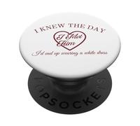 Divertente matrimonio meme di tendenza per adulti che conoscevo il giorno in cui l"ho incontrato PopSockets PopGrip Adesivo
