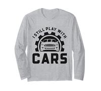 Divertente Meccanico di Automobili Ancora Giocando con Gli Appassionati di Automobili Maglia a Manica