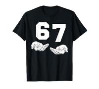 Divertente Meme 67 6 7 6/7 6-7 Costumi Camicia per Ragazzi Ragazze Bambini Maglietta