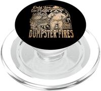 Divertente Meme del procione che impedisce l'incendio PopSockets PopGrip per MagSafe