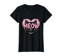 Divertente Meme Meow My Meow Kitty Kitty I Love My Cat Cats Meow Maglietta
