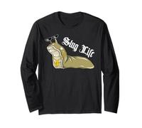 Divertente Meme Slug Vita Maglia a Manica