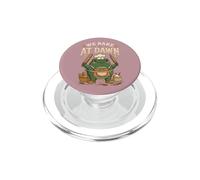Divertente meme umoristico sulla rana che cuociamo all'alba PopSockets PopGrip per MagSafe
