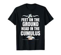 Divertente Meteorology Tshirt Weatherman regalo piedi sul terreno Maglietta