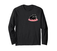 Divertente Mi Dispiace Non Posso Andare Sono Un Gatto in casa Carino Gatto Nero Maglia a Manica