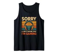 Divertente Mi dispiace non posso sentire voi sono Gaming Gamers Teen Boys Canotta