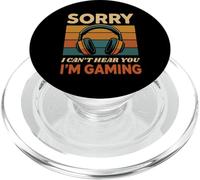 Divertente Mi dispiace non posso sentire voi sono Gaming Gamers Teen Boys PopSockets PopGrip per MagSafe