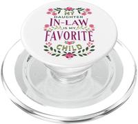 Divertente mia nuora è la mia bambina preferita Floral Family PopSockets PopGrip per MagSafe