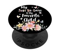 Divertente mio genero è il mio figlio preferito PopSockets PopGrip Adesivo