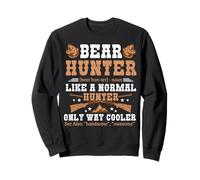 Divertente Modo di Caccia Cooler Bear Hunter Felpa