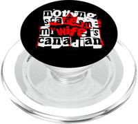 Divertente moglie canadese niente mi spaventa mia moglie è canadese PopSockets PopGrip per MagSafe