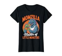 Divertente Momzilla Madre Di Piccoli Mostri Maglietta