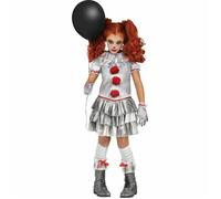 Divertente Mondo Carnevil Clown Carnevale Pennywise Bambini Costume Halloween