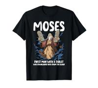 Divertente Mosè Camicia Christian Umorismo Bibbia Vangelo Data Cloud Maglietta