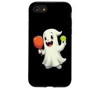 Divertente motivo con giocatore di pickleball per Halloween, per uomini e donne Custodia per iPhone SE (2020) / 7/8