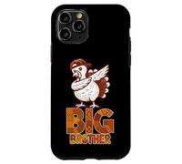 Divertente motivo tacchino "Big" Brother Ringraziamento Custodia per iPhone 11 Pro