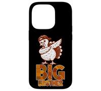 Divertente motivo tacchino "Big" Brother Ringraziamento Custodia per iPhone 14 Pro