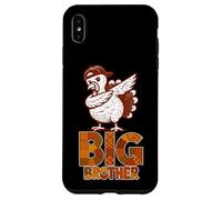 Divertente motivo tacchino "Big" Brother Ringraziamento Custodia per iPhone XS Max