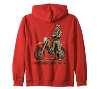 Divertente Motocross Enduro Duro Amore Detto Strofinare Un po 'di sporcizia su di Esso Felpa con Cappuccio