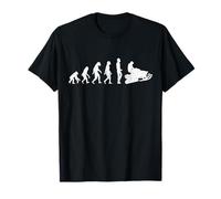 Divertente Motoslitta Regalo Motoslitta Evolution Maglietta