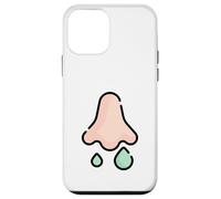 Divertente muco che cola naso sinusale Custodia per iPhone 12 mini