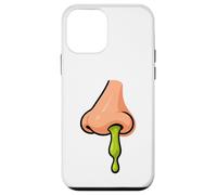 Divertente muco che cola naso sinusale Custodia per iPhone 12 mini