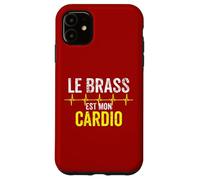 Divertente Musica per banda di ottoni Brass est mon cardio Custodia per iPhone 11