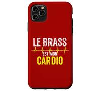 Divertente Musica per banda di ottoni Brass est mon cardio Custodia per iPhone 11 Pro Max