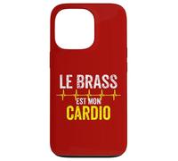 Divertente Musica per banda di ottoni Brass est mon cardio Custodia per iPhone 13 Pro