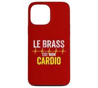Divertente Musica per banda di ottoni Brass est mon cardio Custodia per iPhone 13 Pro Max