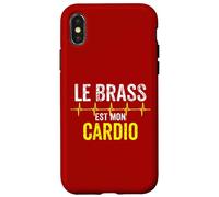 Divertente Musica per banda di ottoni Brass est mon cardio Custodia per iPhone X/XS