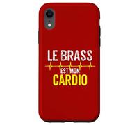Divertente Musica per banda di ottoni Brass est mon cardio Custodia per iPhone XR