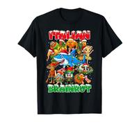 Divertente Natale Italiano Brain Rot Italiano Brainrot Ragazzo Bambini Maglietta