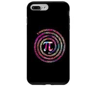 Divertente Nerd Colore Pi Giorno Spirale Insegnante di Matematica Custodia per iPhone 7 Plus/8 Plus