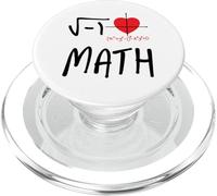Divertente Nerd I Cuore Matematica Pun Algebra Insegnante Studente PopSockets PopGrip per MagSafe