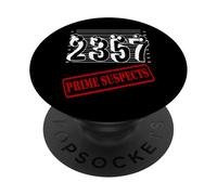 Divertente Nerd Prime sospetta Algebra Matematica Giochi di parole Insegnante di matematica PopSockets PopGrip Adesivo