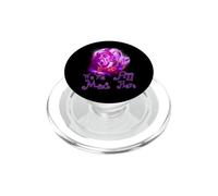 Divertente nerd Siamo tutti pazzi qui Cheshire Alice Book Nerd PopSockets PopGrip per MagSafe